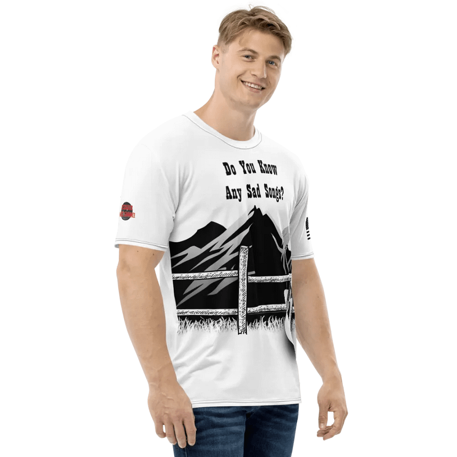 Sad Songs T Shirt (White) product image (5)
