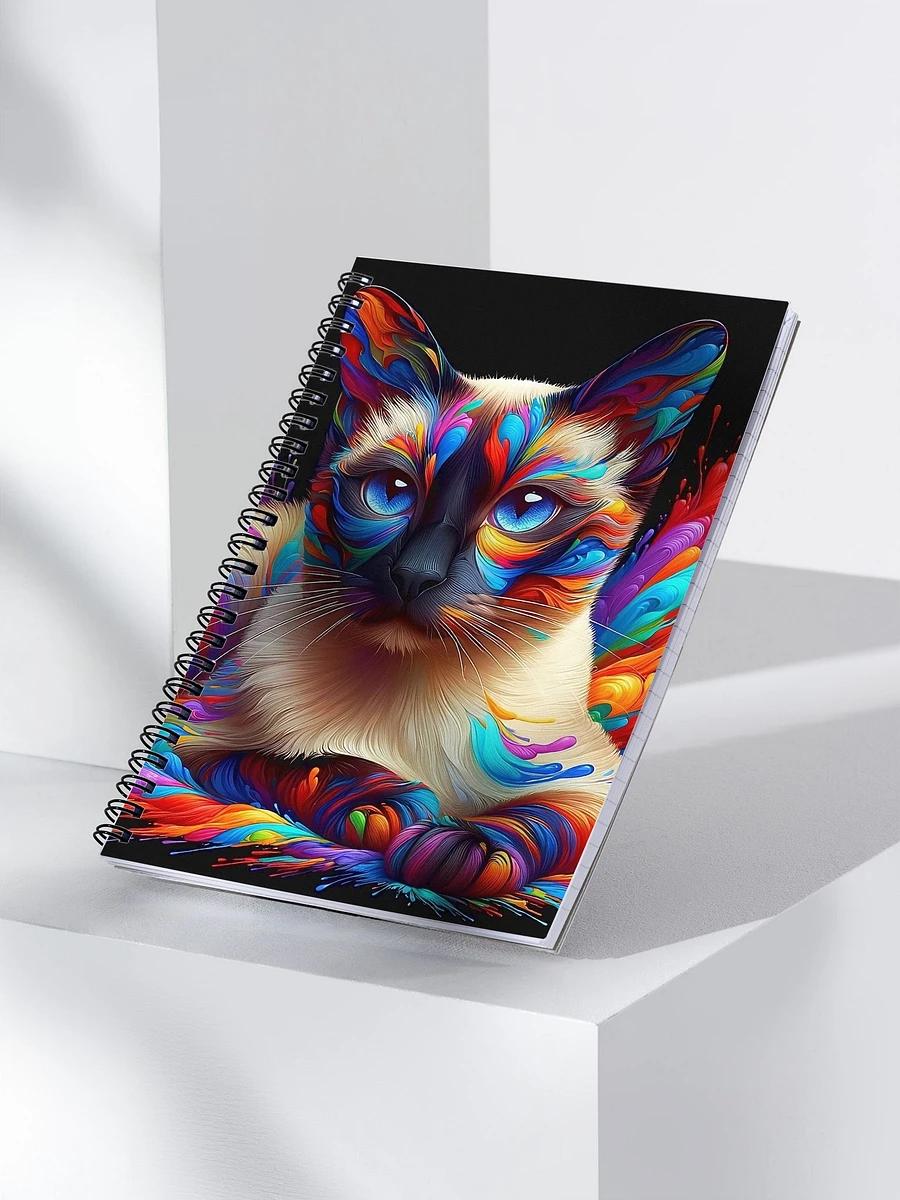 Spiral Notebook: Siamese 2 product image (3)