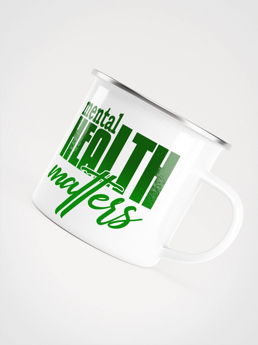 Mental Health Matters Enamel Mug product image (5)