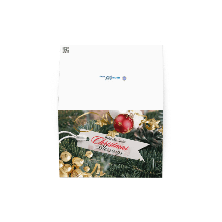 christmas Bliss Greeting Card friends family colleagues product image (4)