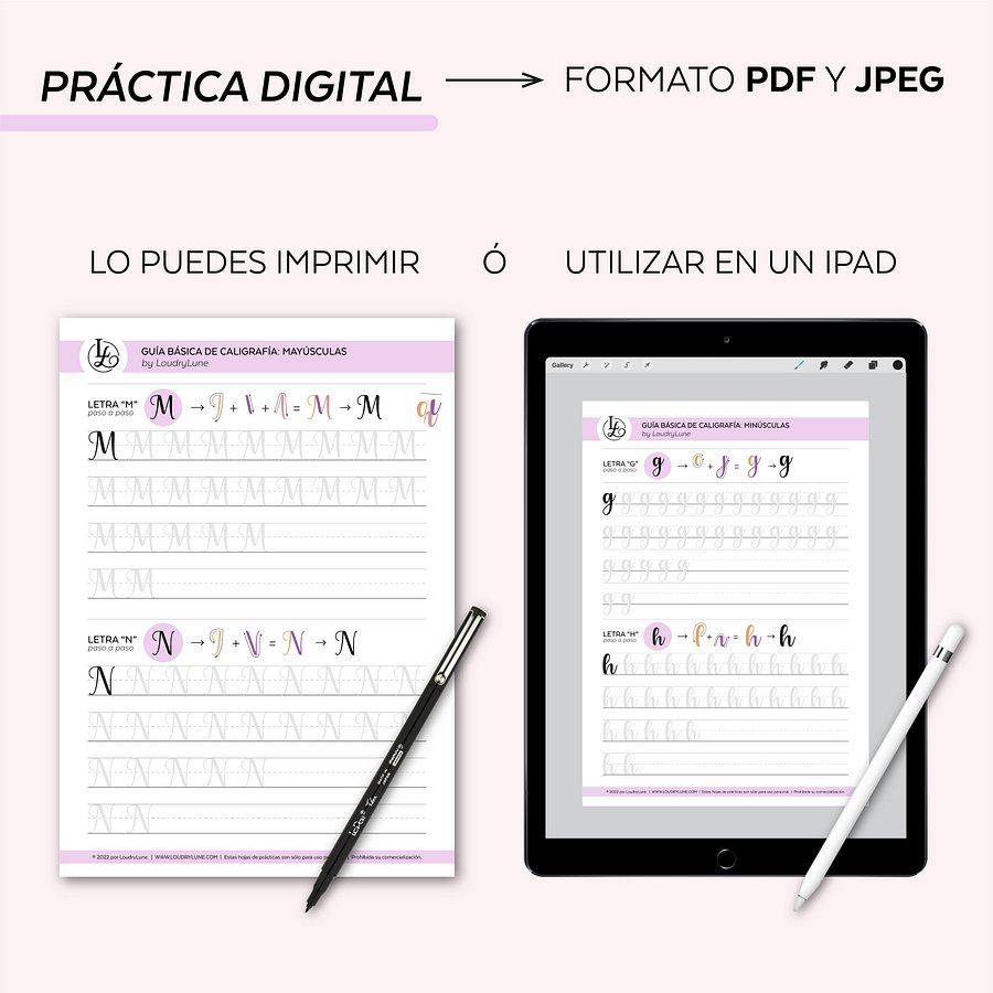 Guía Básica de Caligrafía para Rotuladores Chicos product image (3)