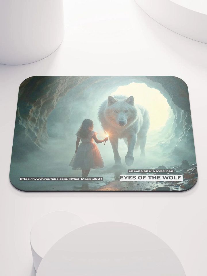 Classic Mouse Pad : Eyes of the Wolf product image (1)
