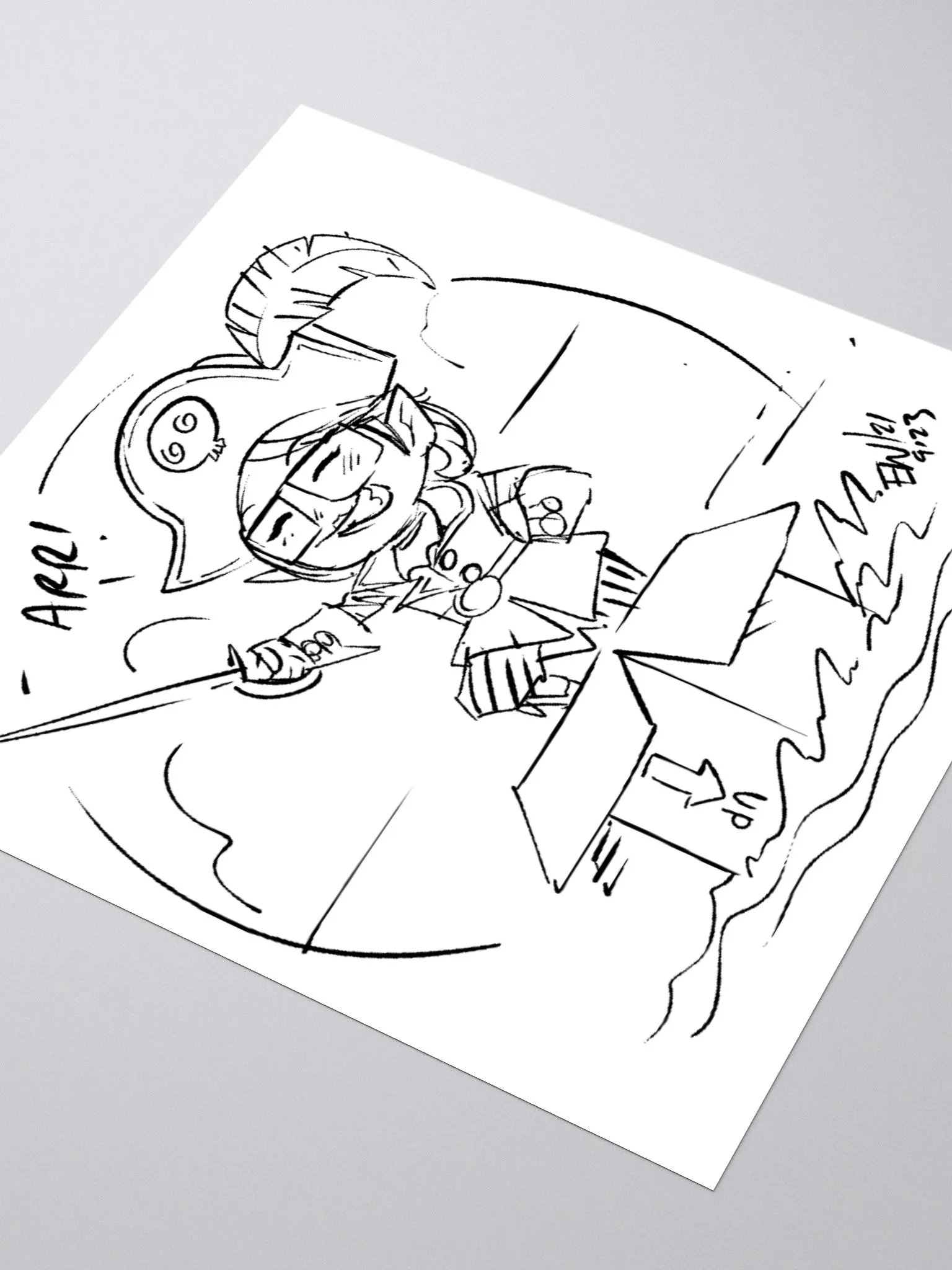 Ahoy me Coloring Crew Steeeker product image (3)