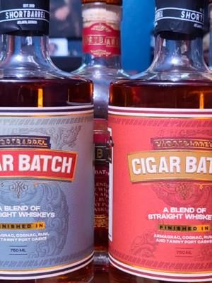 I cracked open the @shortbarrelbourbon Cigar Blend Batch 21 & 36, and did a side by side comparison with Batch 2. 2 & 21 are similar in boldness, and 36 was the smoothest. Great pours all around! #bourbon #whiskey #cigarblend #fyp #fypシ #foryourpage 