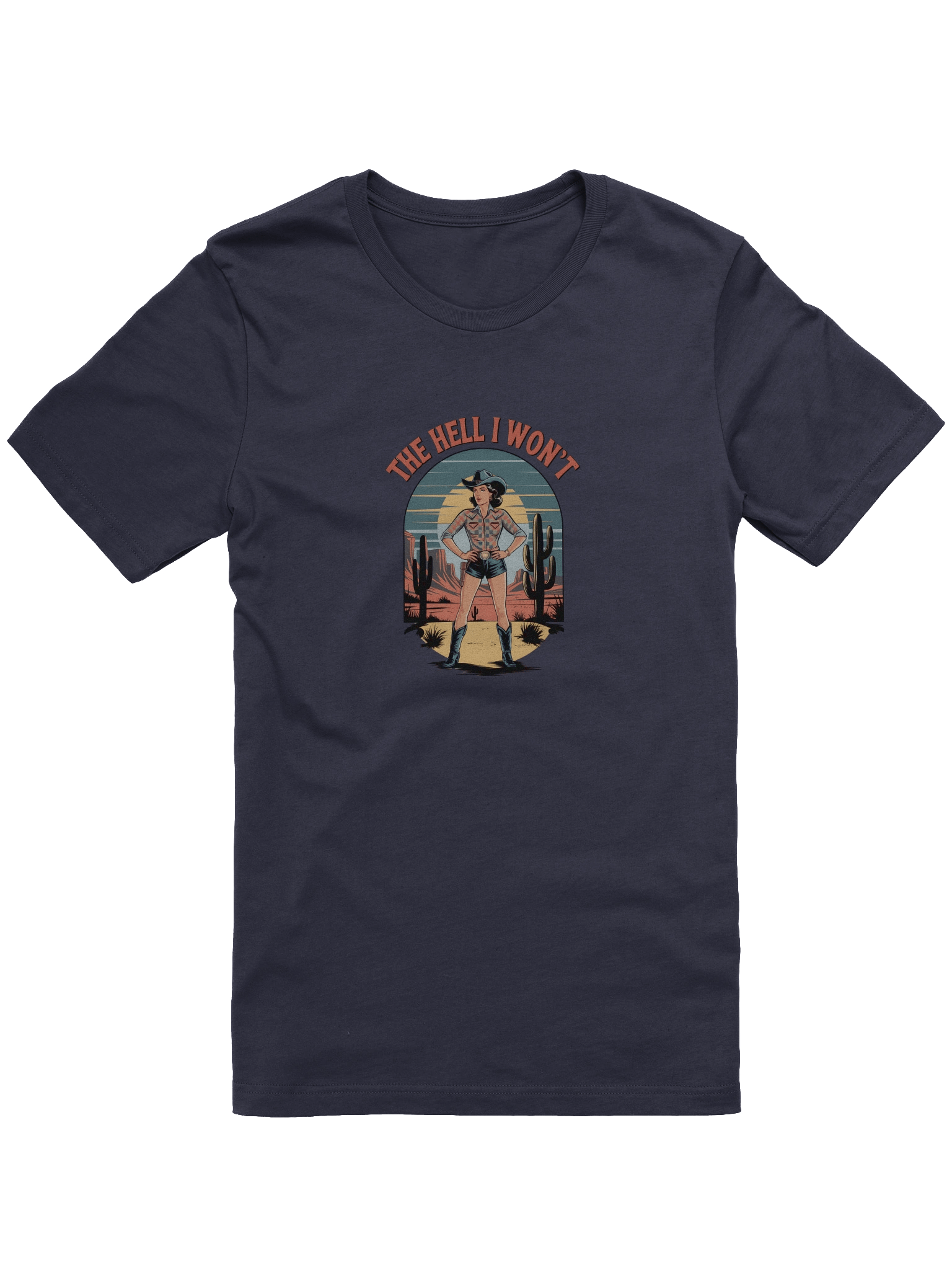 [BJ Designs] The Hell I Won't Unisex Graphic Tee product image (1)