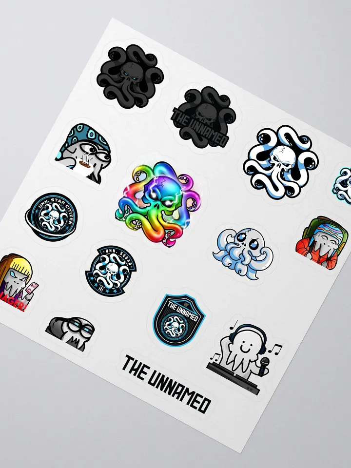 Sticker Sheet - Squid Logos product image (2)