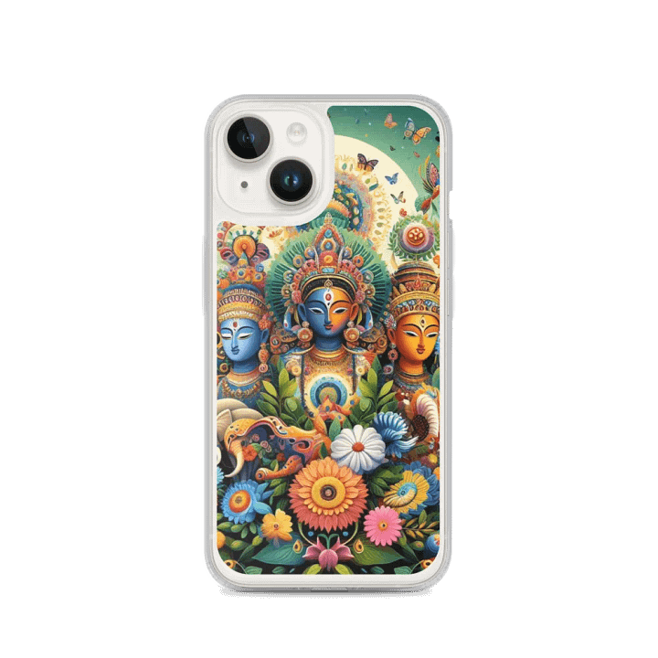 Floral Fantasy iPhone® MagSafe® Clear Case product image (4)