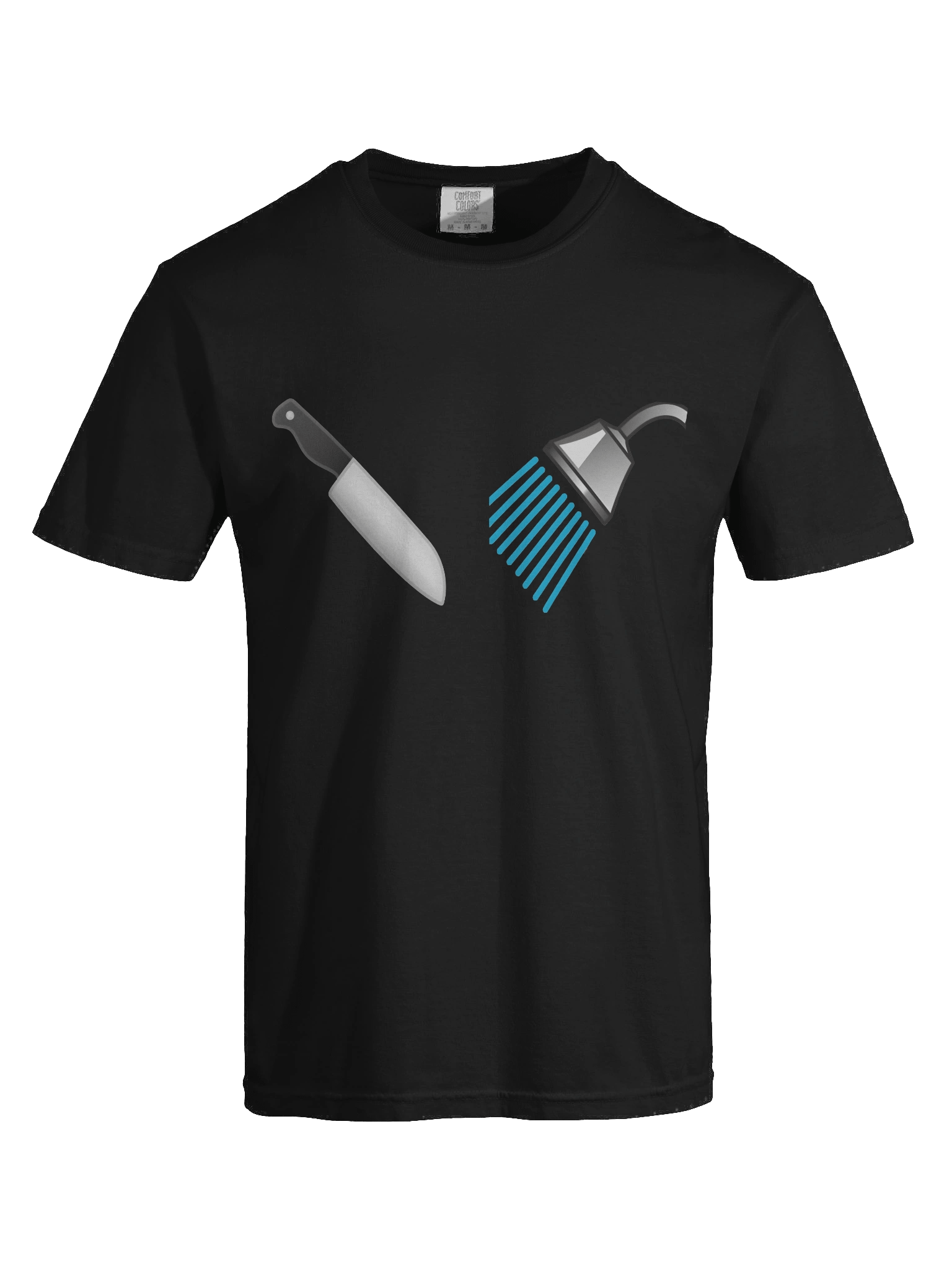 Scarymoji Stabby Shower Tee product image (7)