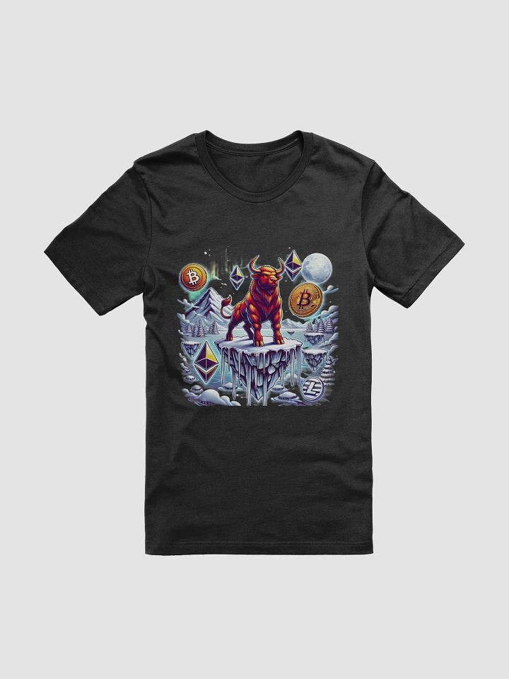 Bullish Blizzard Tee: Crypto on Ice product image (1)