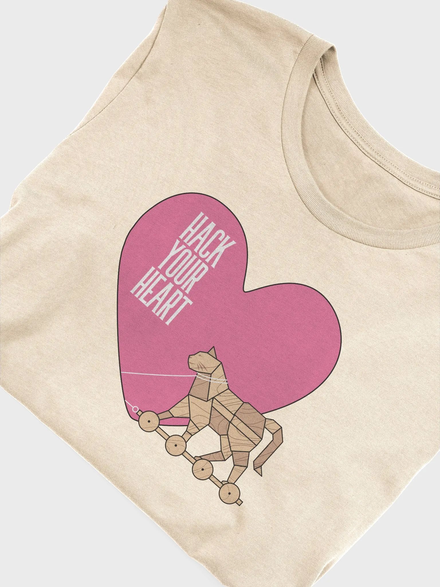 Hack Your Heart Lightweight Unisex T-Shirt product image (3)