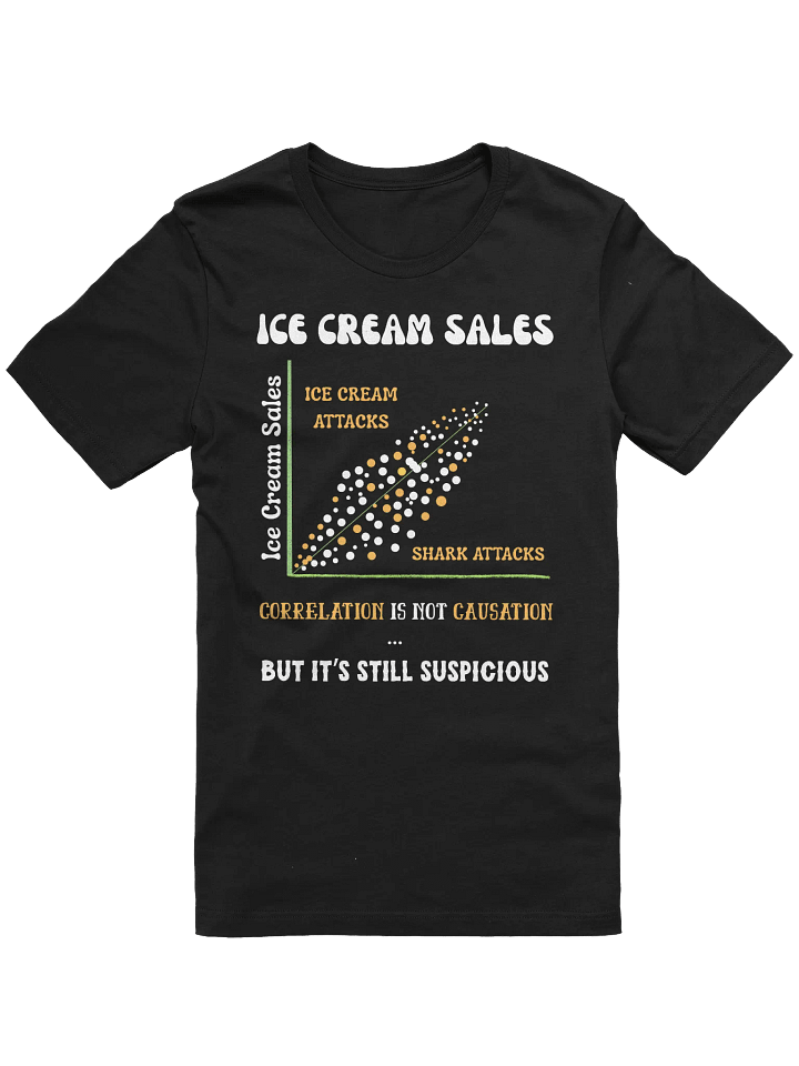 Causal Threads Scatter Plot Tee product image (6)