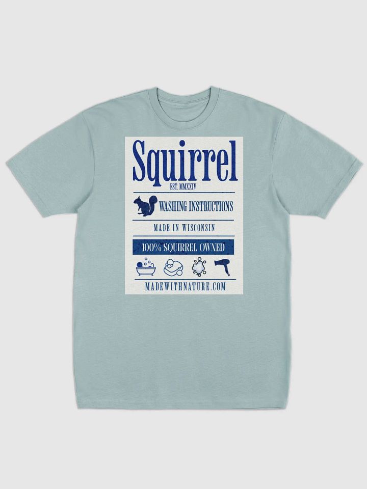Squirrel Washing Instructions Logo Tee product image (7)