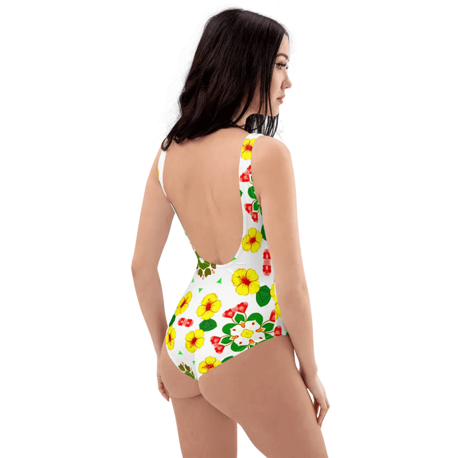 Symmetrical Blossom All-Over Swimsuit product image (8)