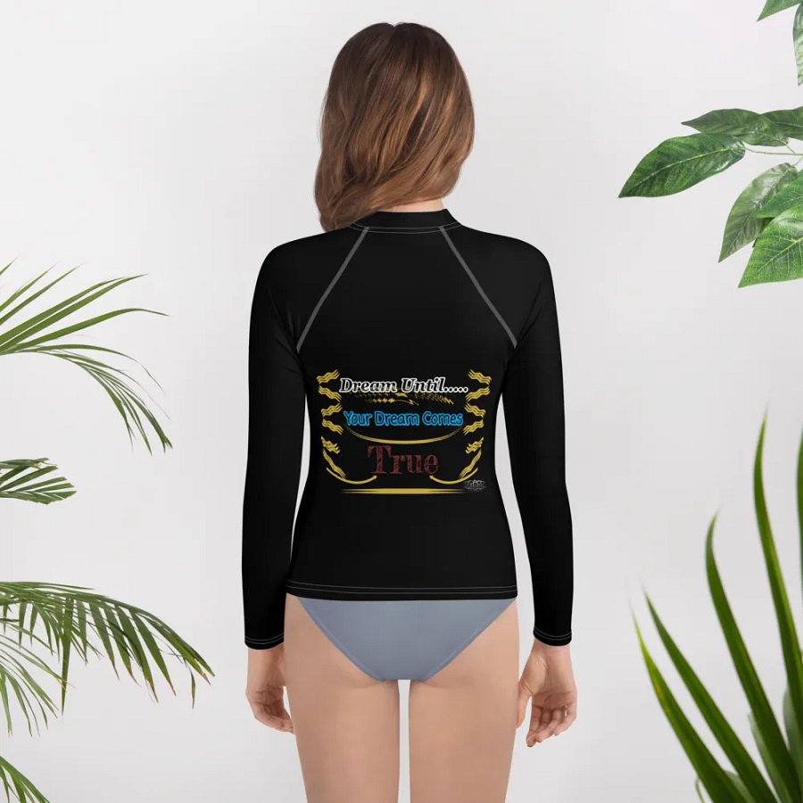 Dream Until.. Your Dream Comes True - Youth Rash Guard product image (11)