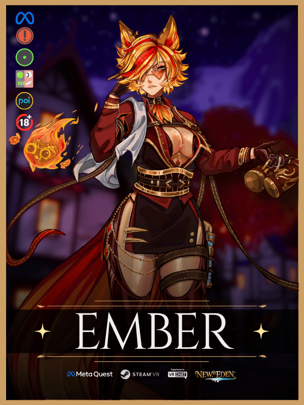 Ember (VRChat Ready Avatar) product image (1)