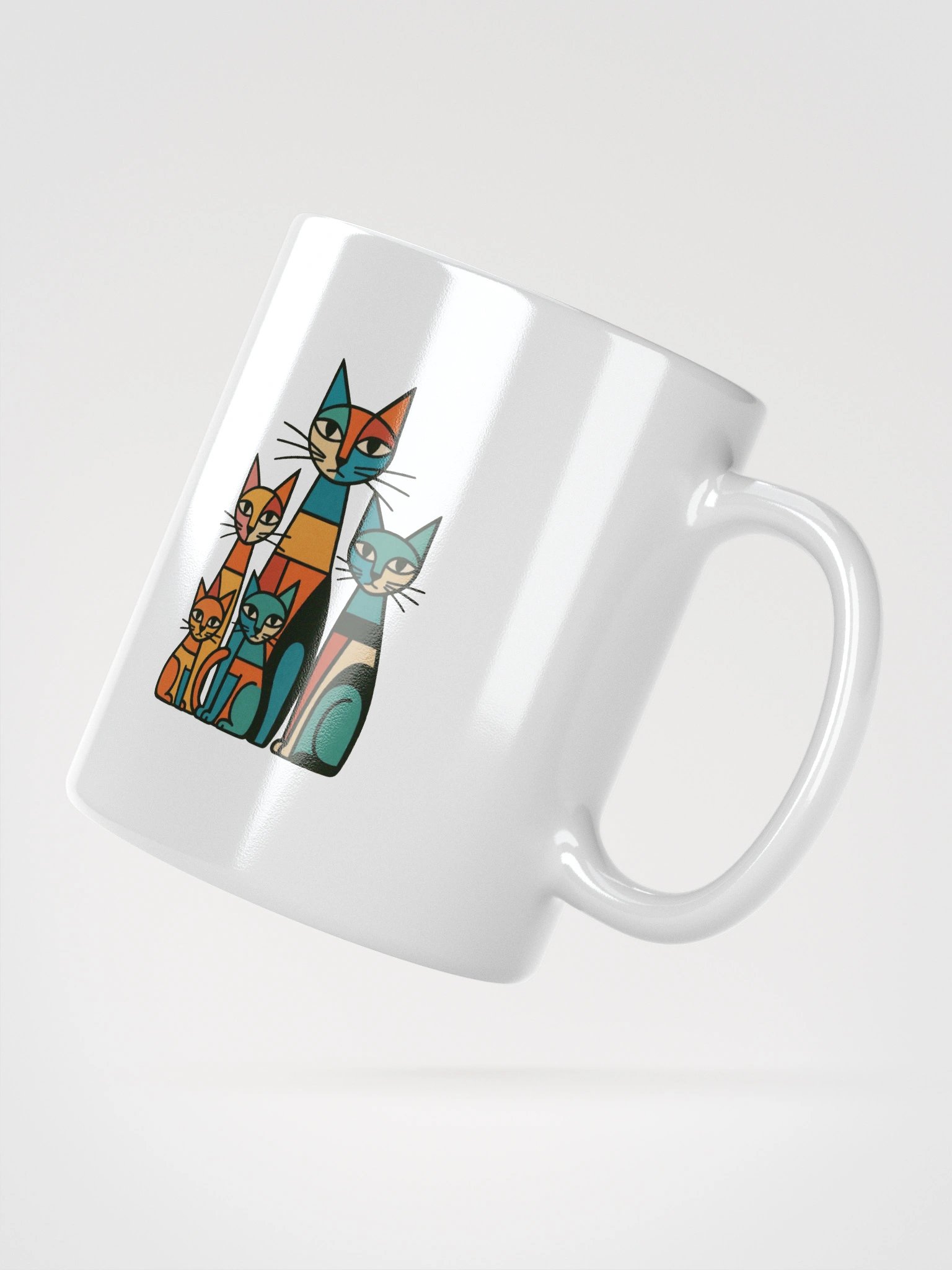 Whimsical Feline Fiesta Mug product image (5)