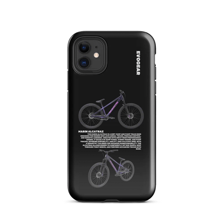 Black Marin Alcatraz Purple iPhone Case product image (47)