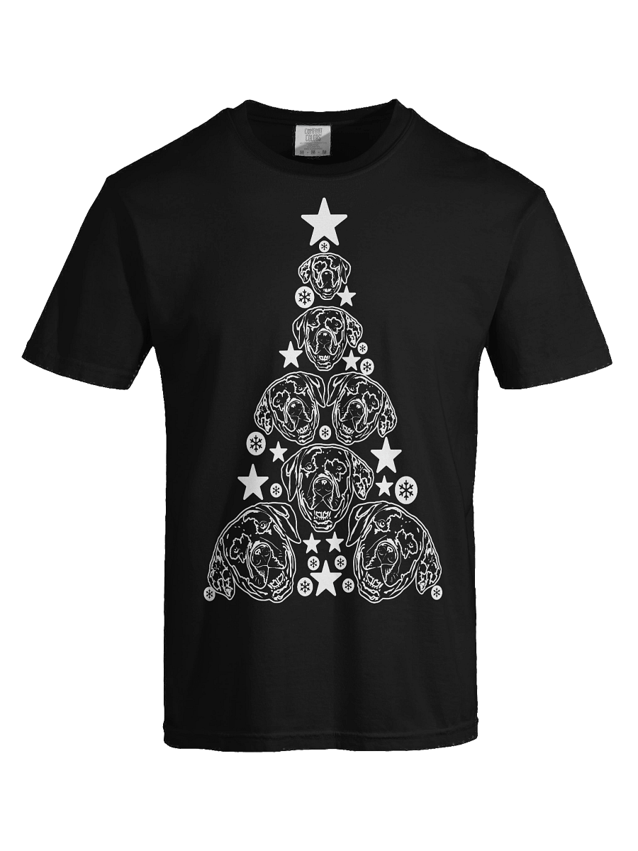 Catahoula Leopard Dog Christmas Tree T-Shirt product image (39)