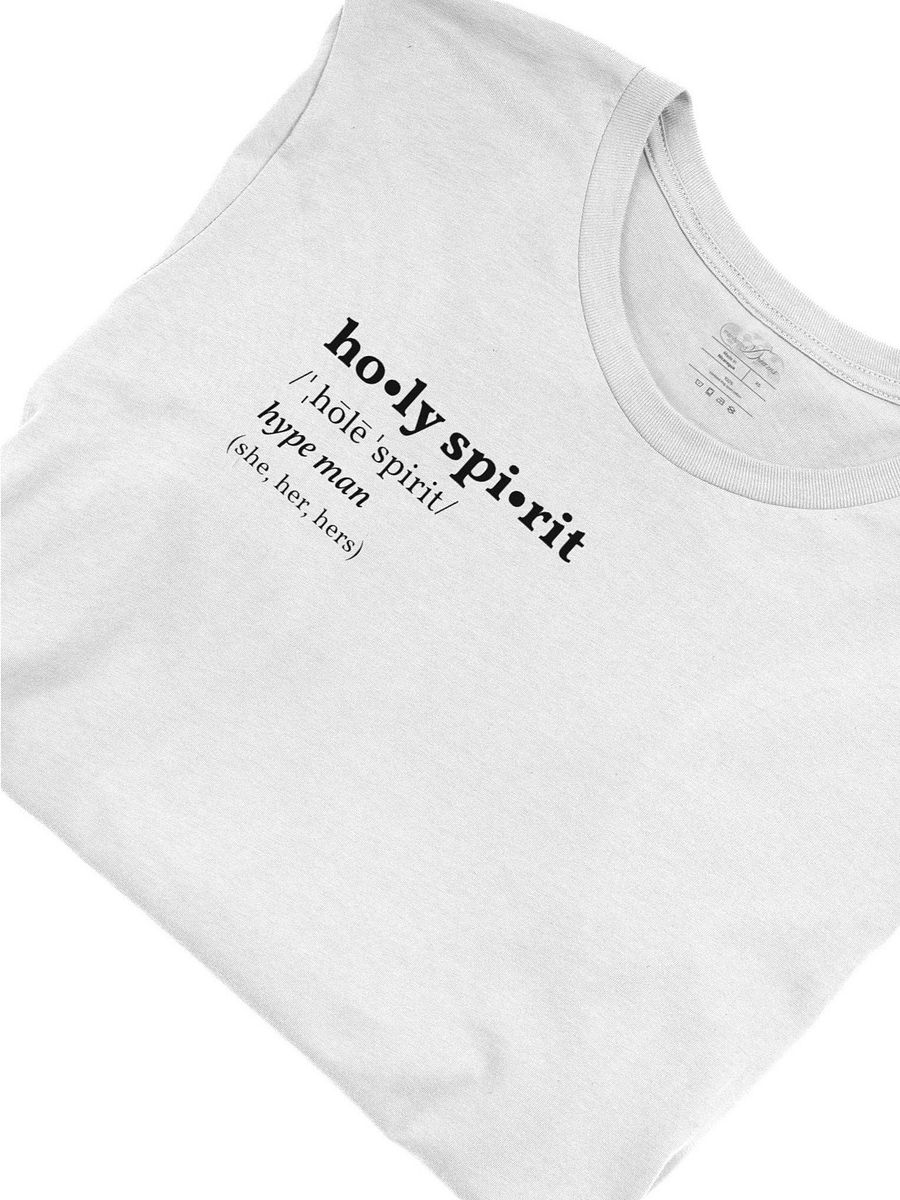Holy Spirit (she,her,hers) White T-Shirt product image (3)