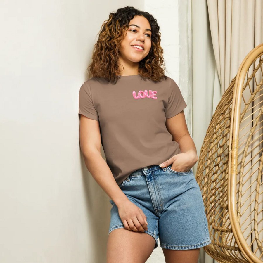 This is LOVE Ladies Tee product image (6)