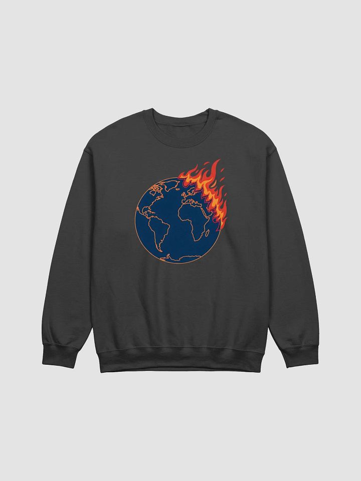 Burning Earth Air-Spun Classic Crewneck Sweatshirt product image (5)