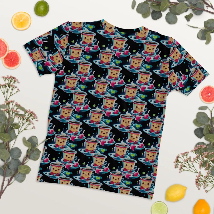 Kawaii Coffee All Over Print T-shirt product image (8)