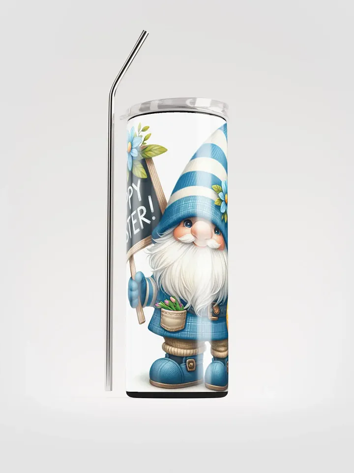 Easter Gnome Stainless Steel Tumbler product image (1)