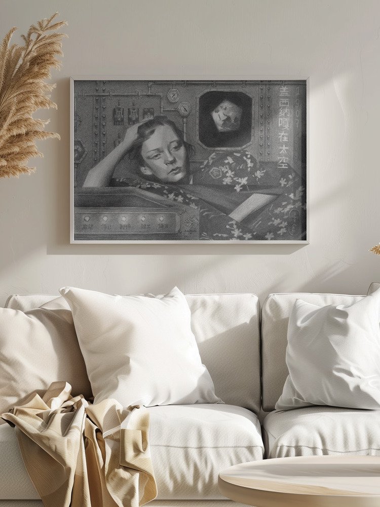 盖 西 纳 嘎 在 太 空 – 20-10-21 (Geesje Kwak in Space) product image (12)