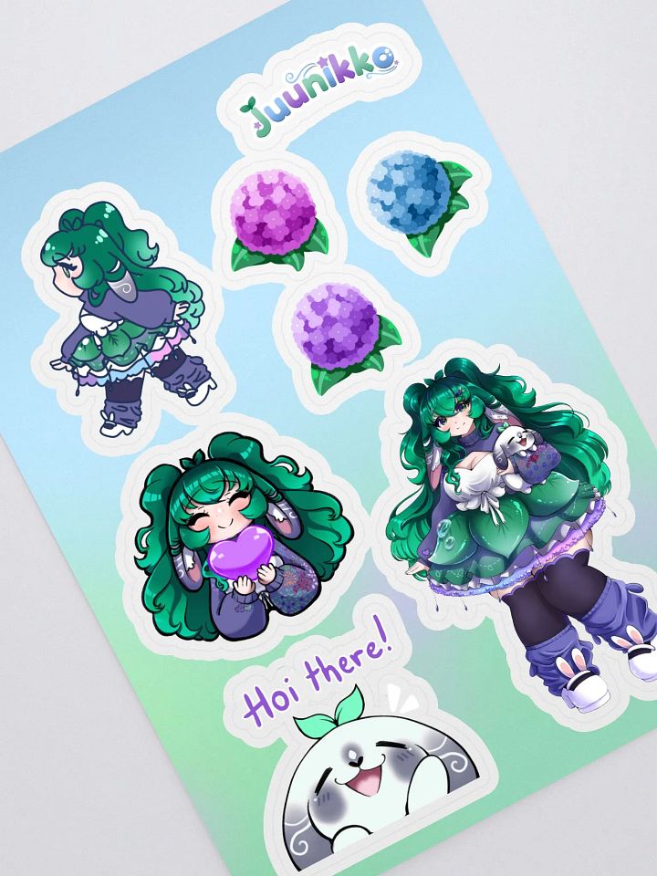 Juunikko Sticker Sheet product image (1)