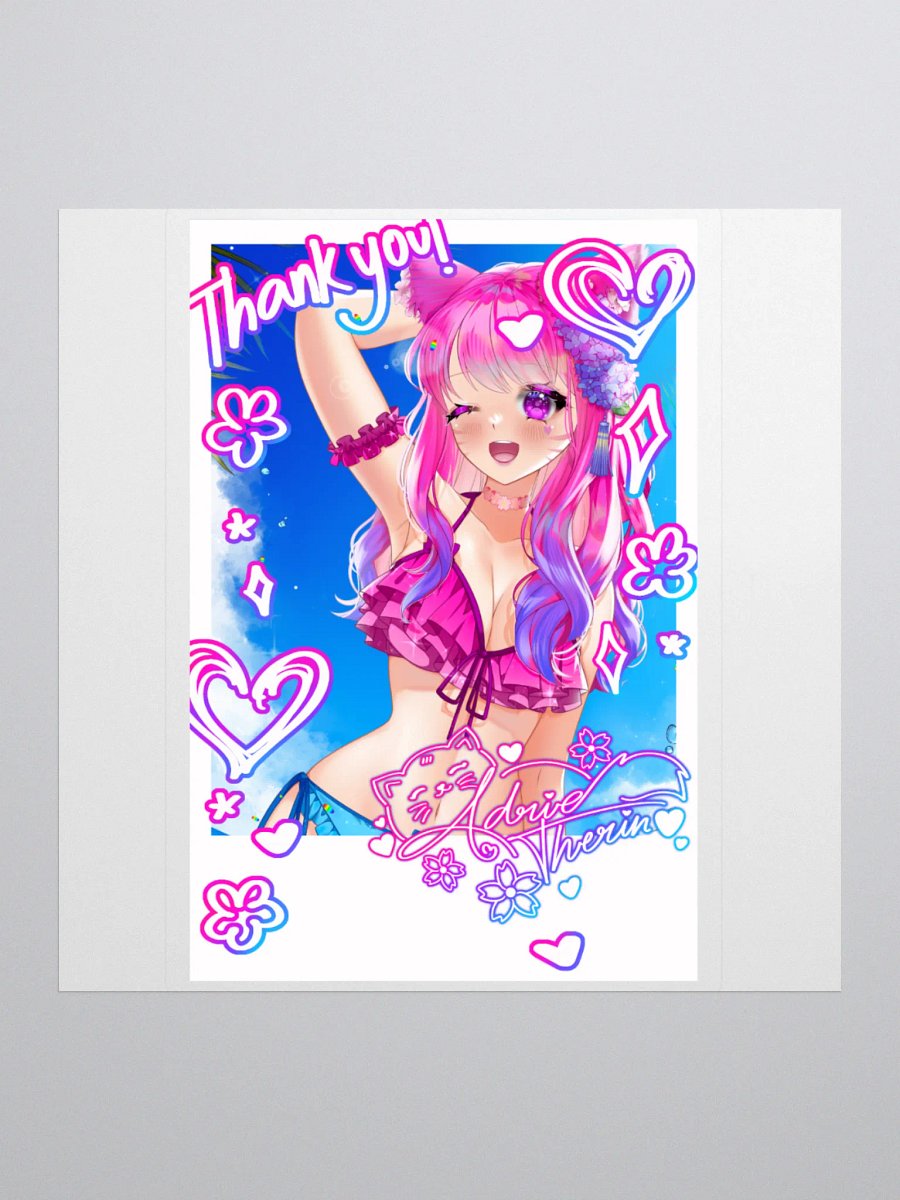 Swimsuit Photocard Sticker product image (1)