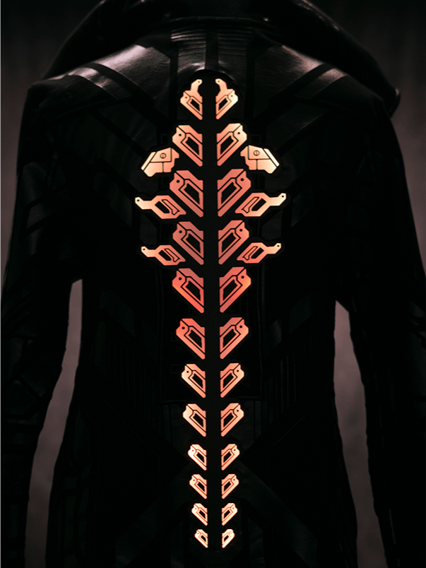 Cyberpunk 2077 - Sandevistan Spine [Prebuilt LED Jacket] product image (1)
