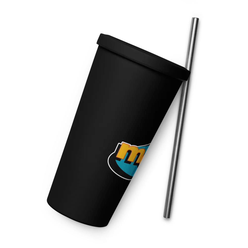 Mega 97.9 Insulated Tumbler with a Straw product image (9)