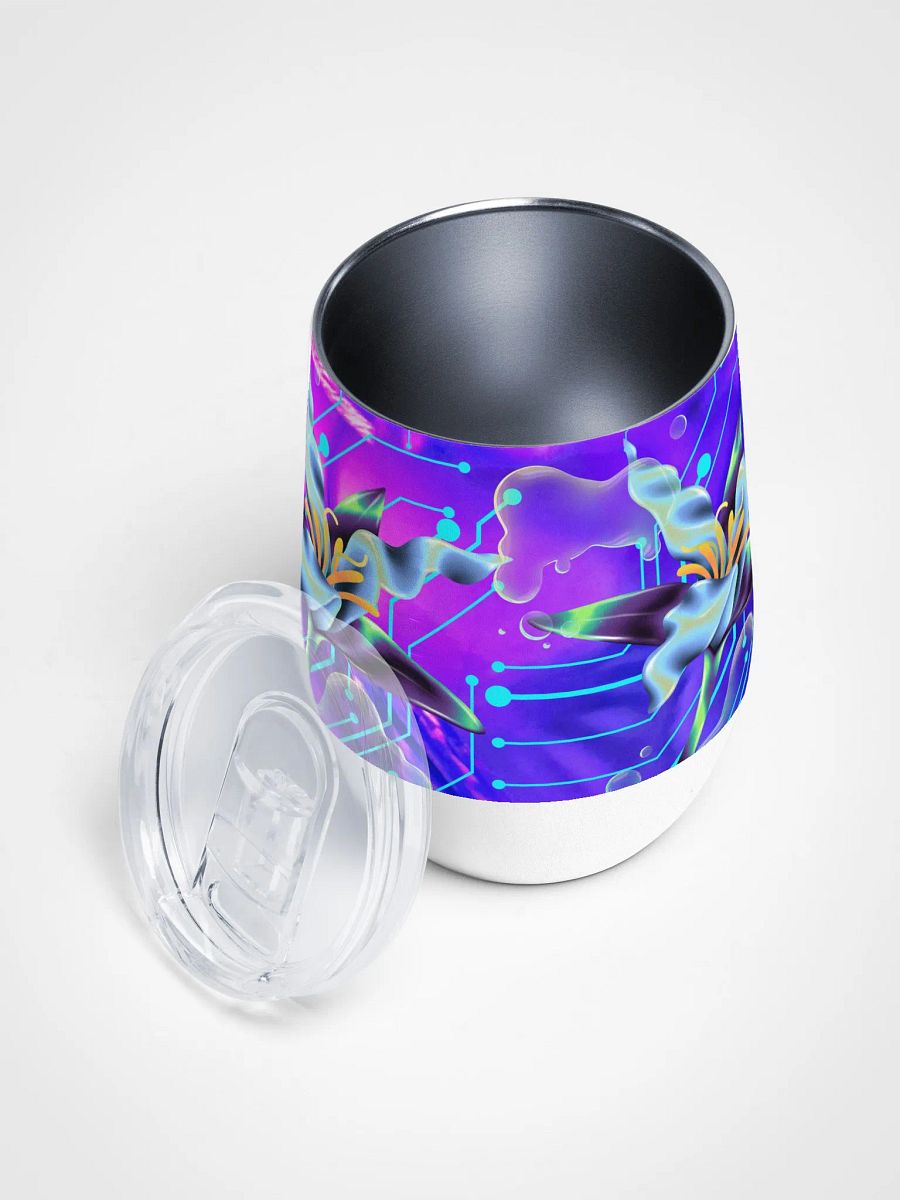 luminous pink meta-magic wine tumbler for the sparkling genz entertainers product image (3)