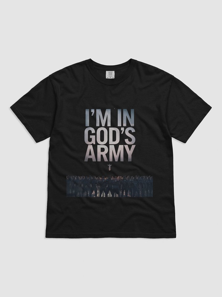 “I’m in God’s Army” T-shirt product image (1)