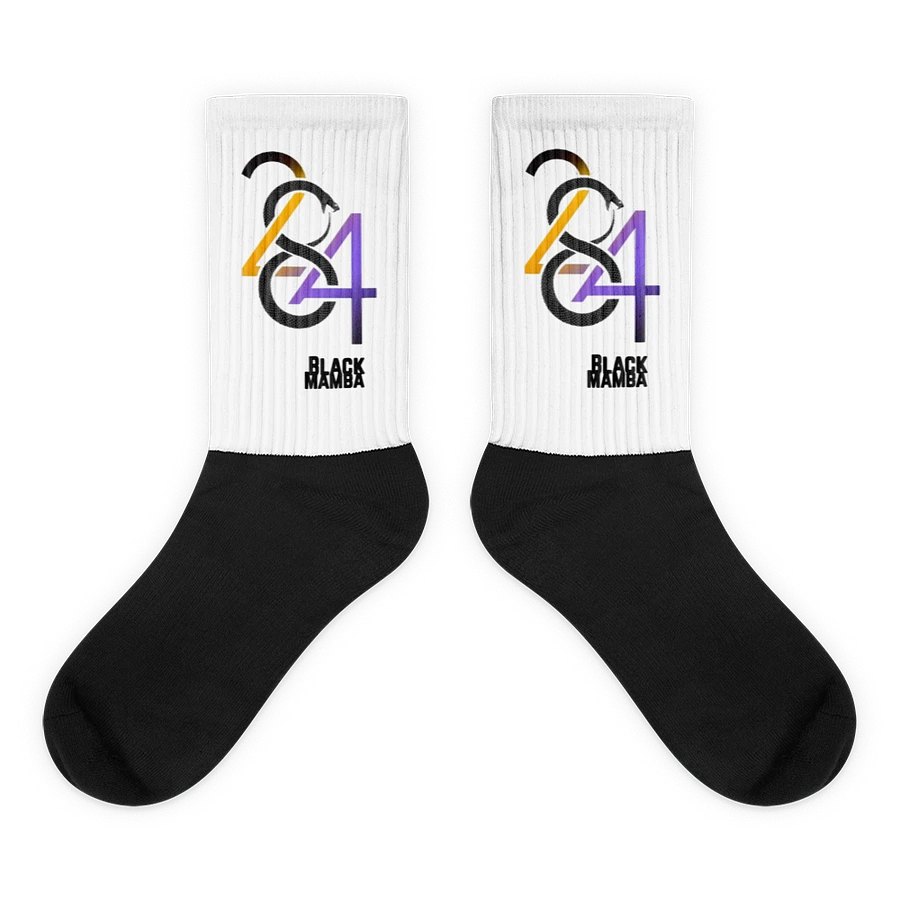 King Kobe | White/Black socks product image (1)