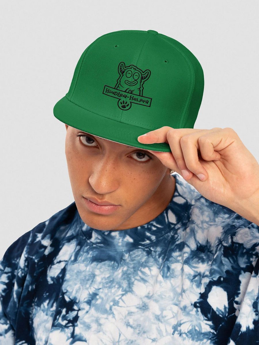 Handler-Helper (Black Stitch) Snapback product image (5)