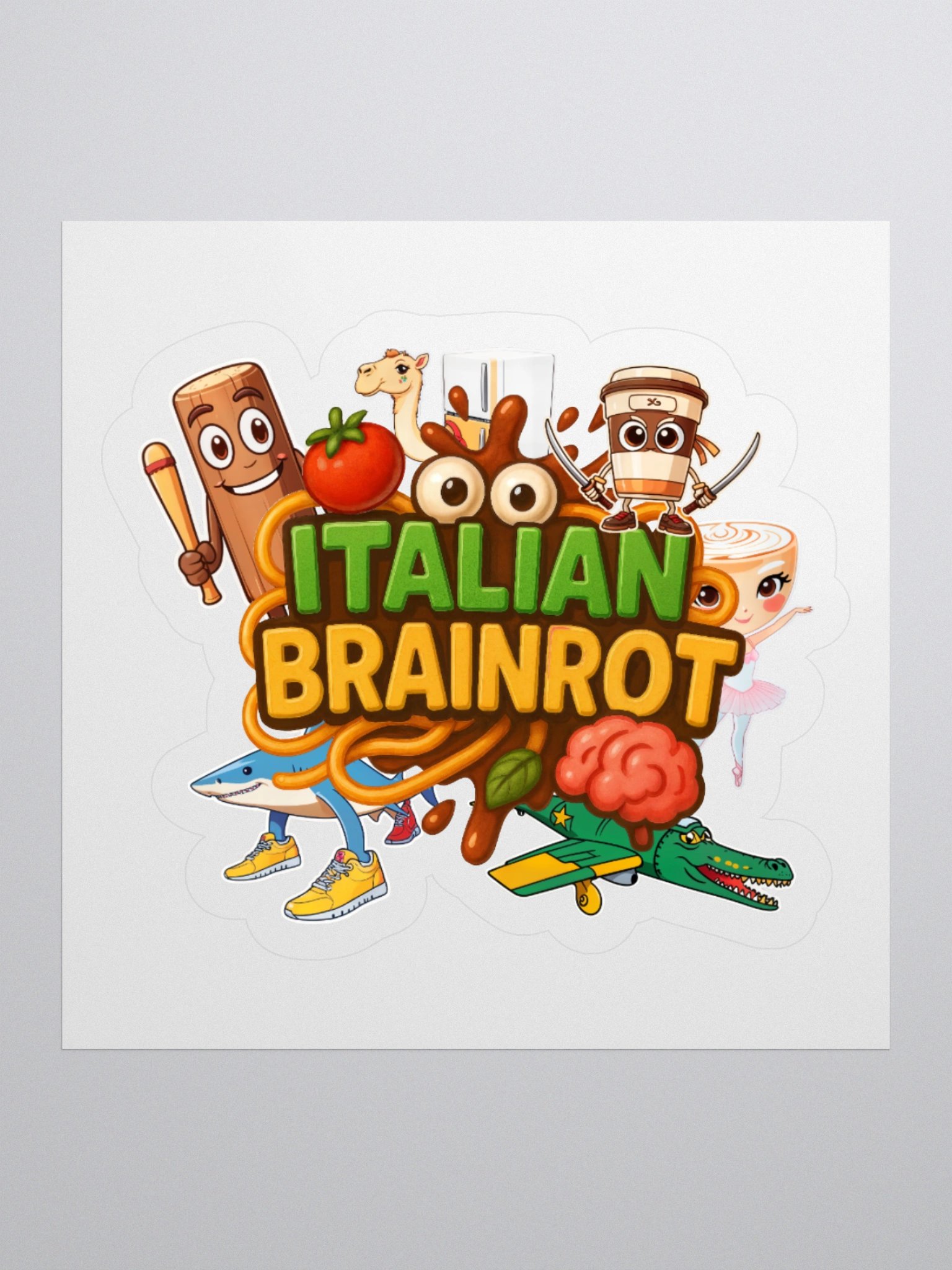 Italian Brainrot Sticker product image (4)