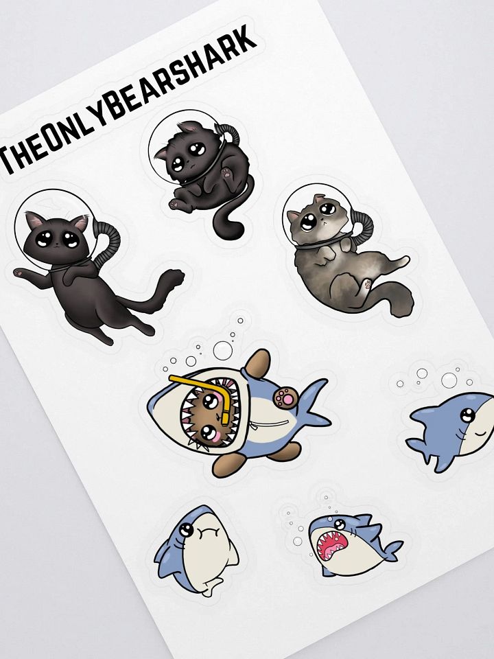 Bearshark & Friends Stickers product image (2)