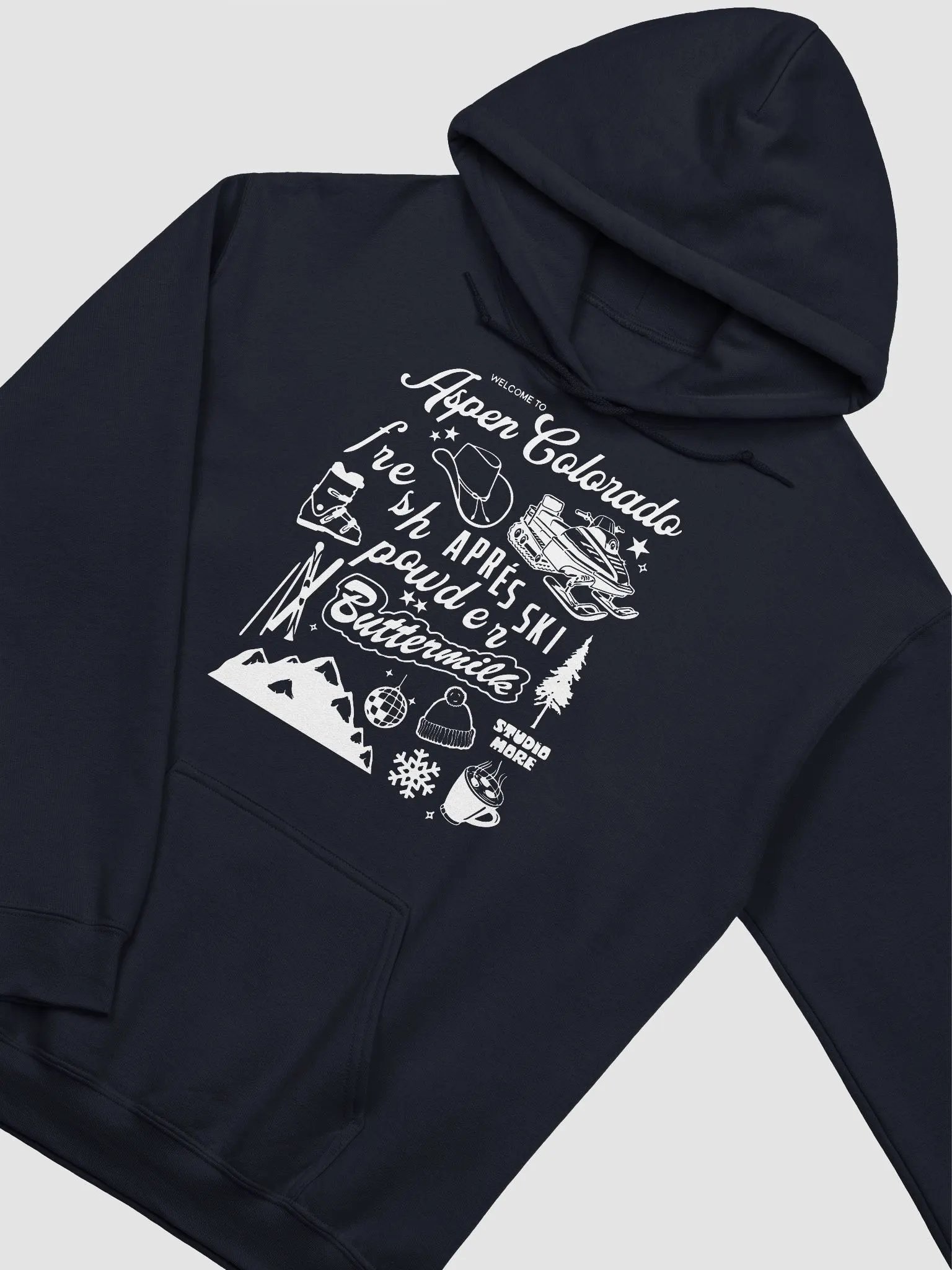 Welcome to Aspen Colorado - Hoodie product image (3)