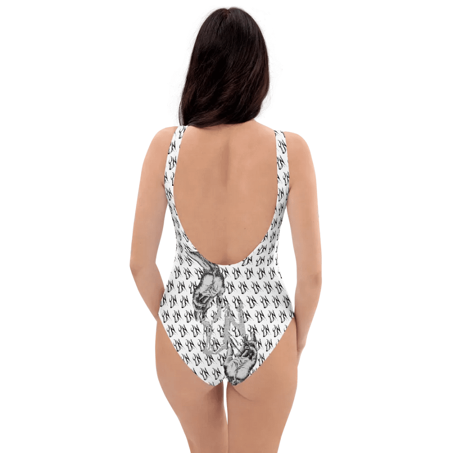 YN Checker Prink 1-Piece Swimsuit product image (5)