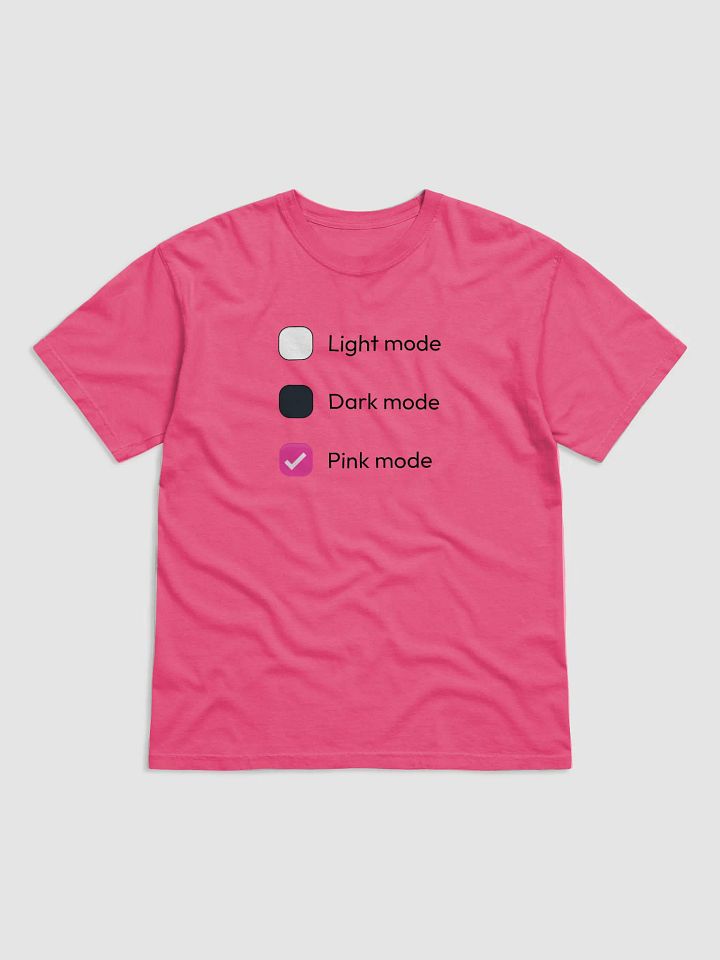 pink mode t-shirt product image (1)
