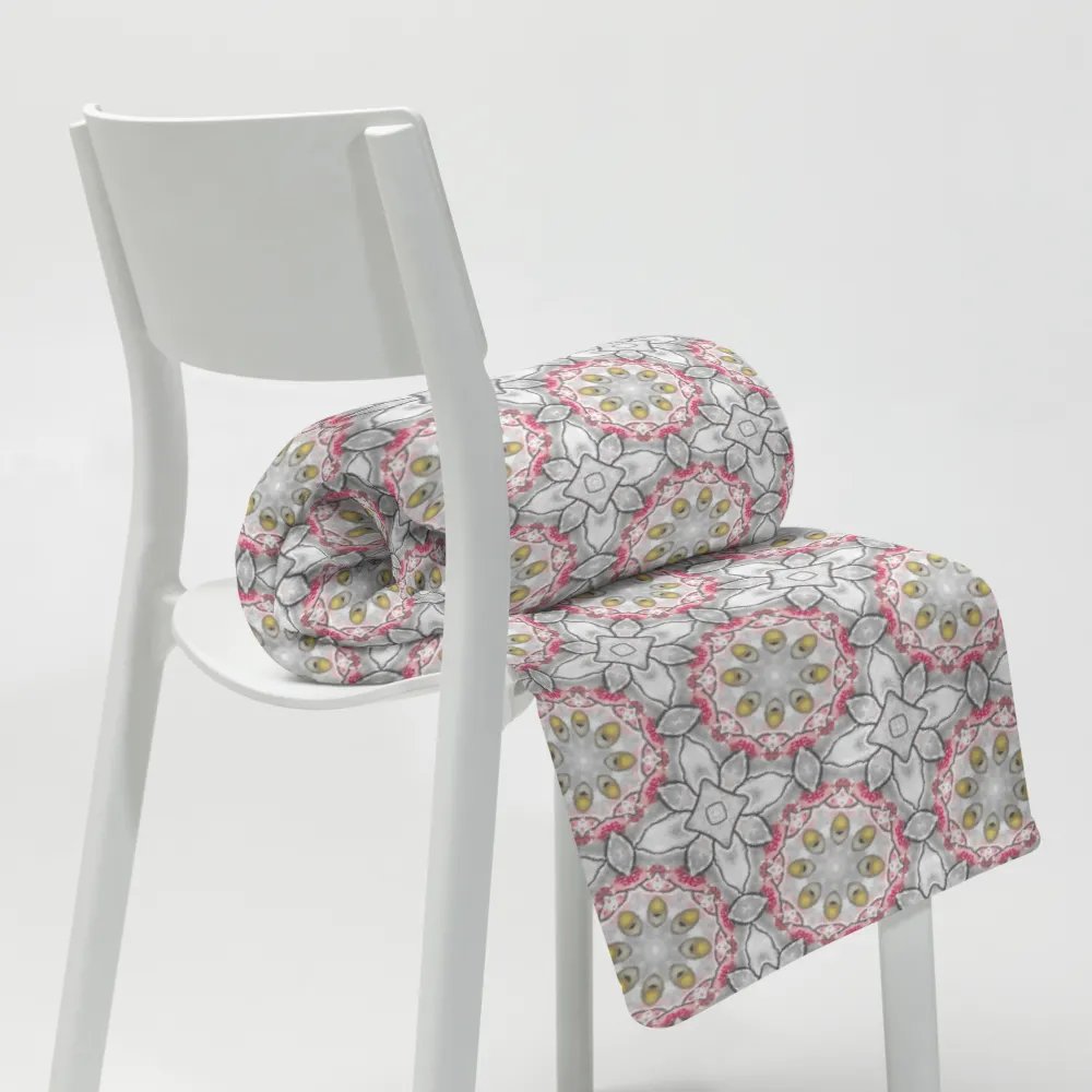 Serene Bird and Blossom Pattern Blanket product image (20)