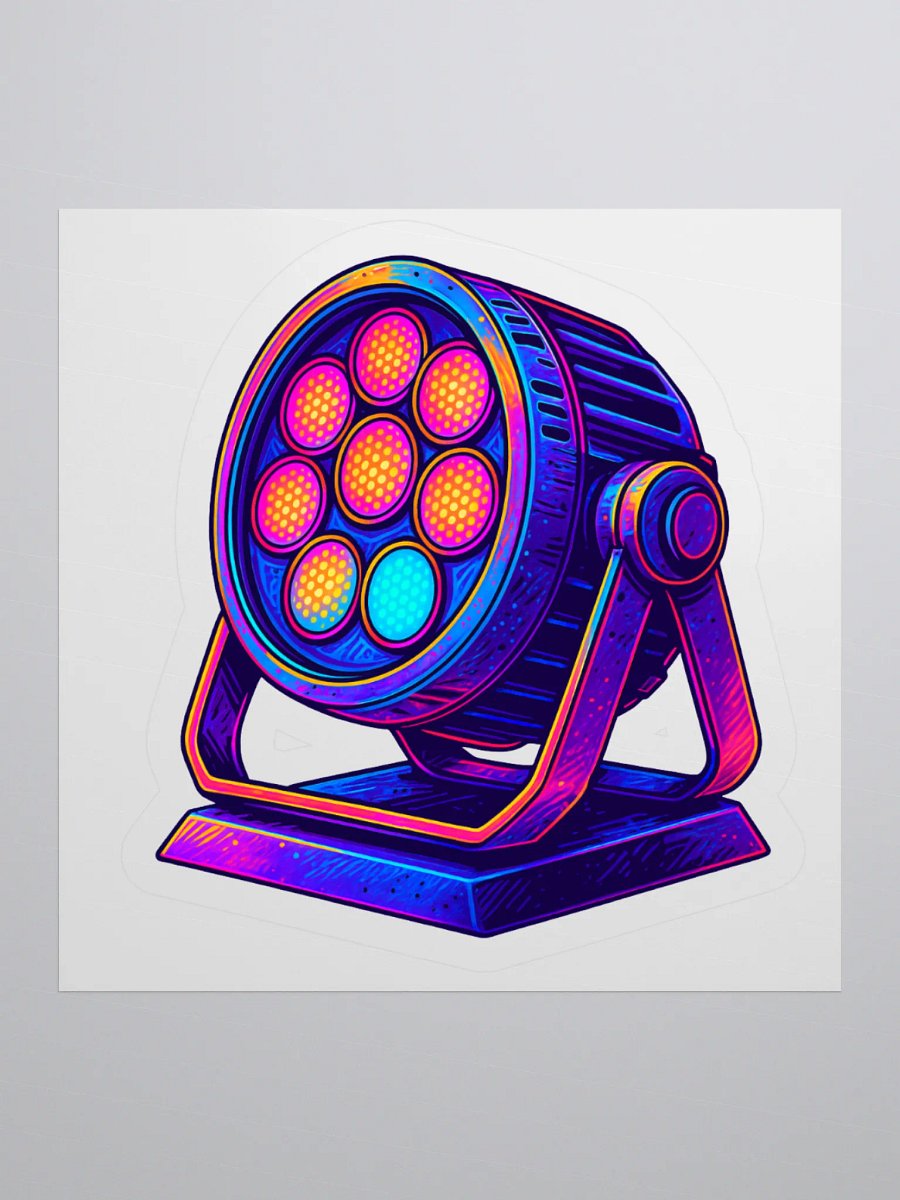 Theatrically Jerry: "Psychedelic PAR" Stickers product image (2)