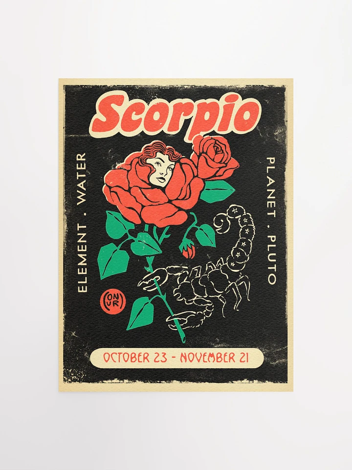 Scorpio print product image (2)