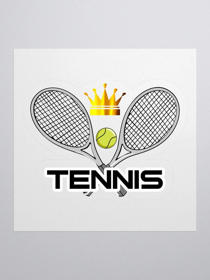Royal Tennis Kiss Cut Stickers product image (3)