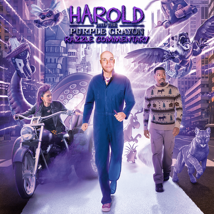 Harold and the Purple Crayon (2024) - RAZZLE Commentary Full(ish) Audio Track product image (1)