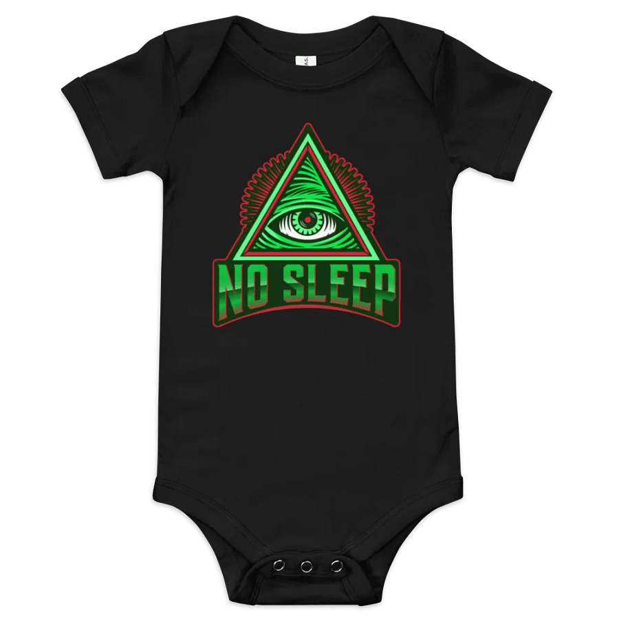 NOSLEEPRP Baby Onesie product image (1)