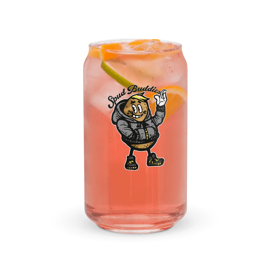 Spud Buddies Can-Shaped Glass product image (37)