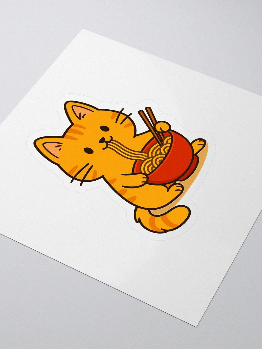 Noodly Nibbles Tabby Stickers product image (3)
