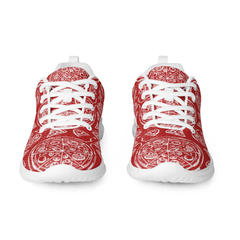 Pizza Athletic Shoes Red/White Male product image (6)
